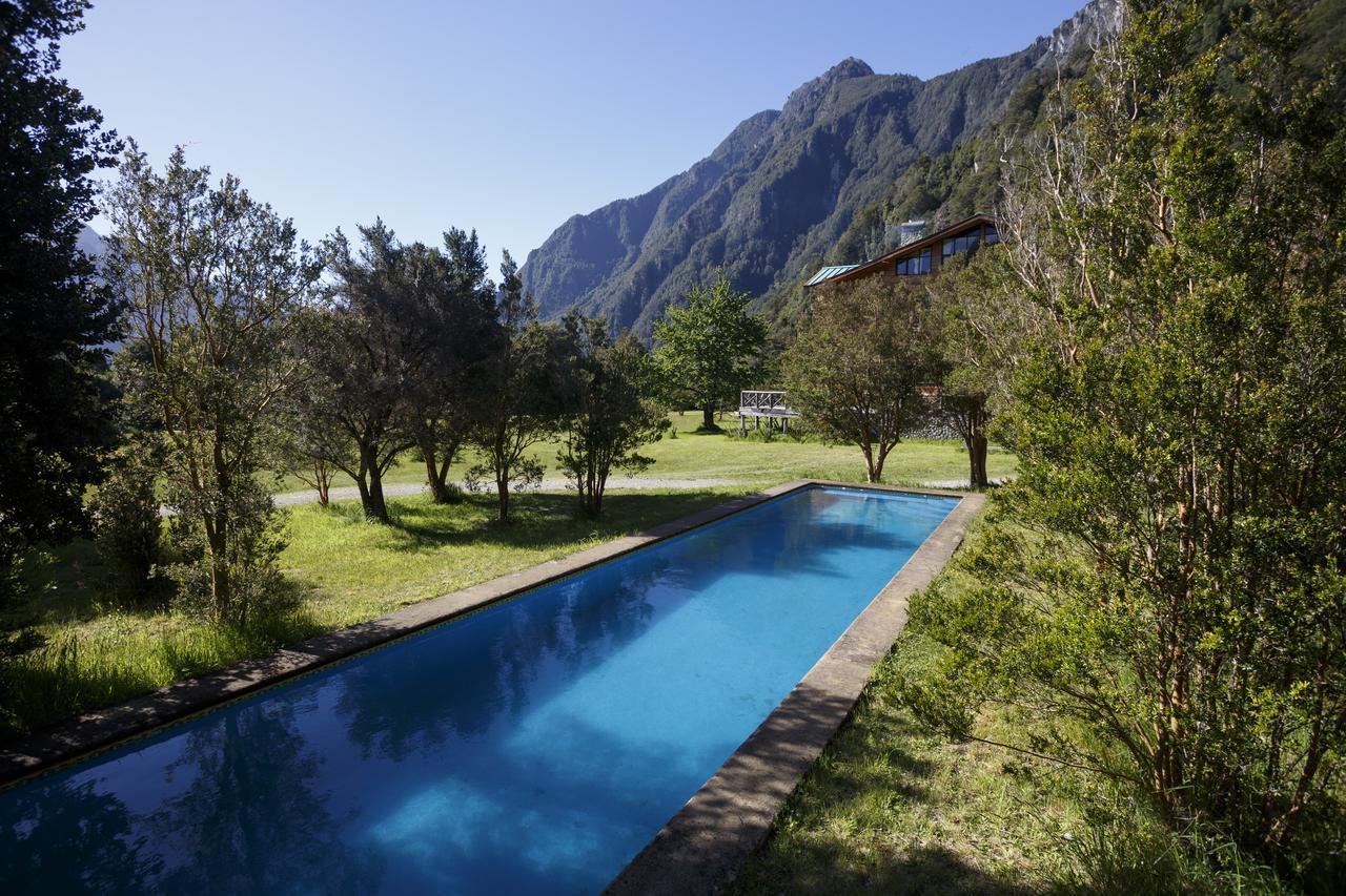 Mitico Puelo Lodge Las Gualas Eksteriør billede