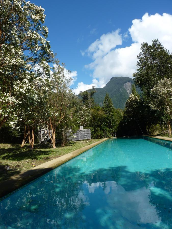 Mitico Puelo Lodge Las Gualas Eksteriør billede